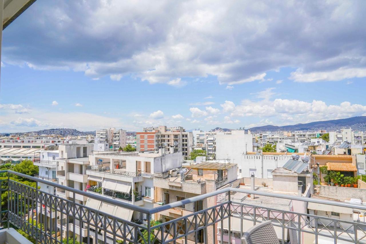Lis153 By Smart Cozy Suites - Top Floors With Amazing City View - Available 24Hr เอเธนส์ ภายนอก รูปภาพ
