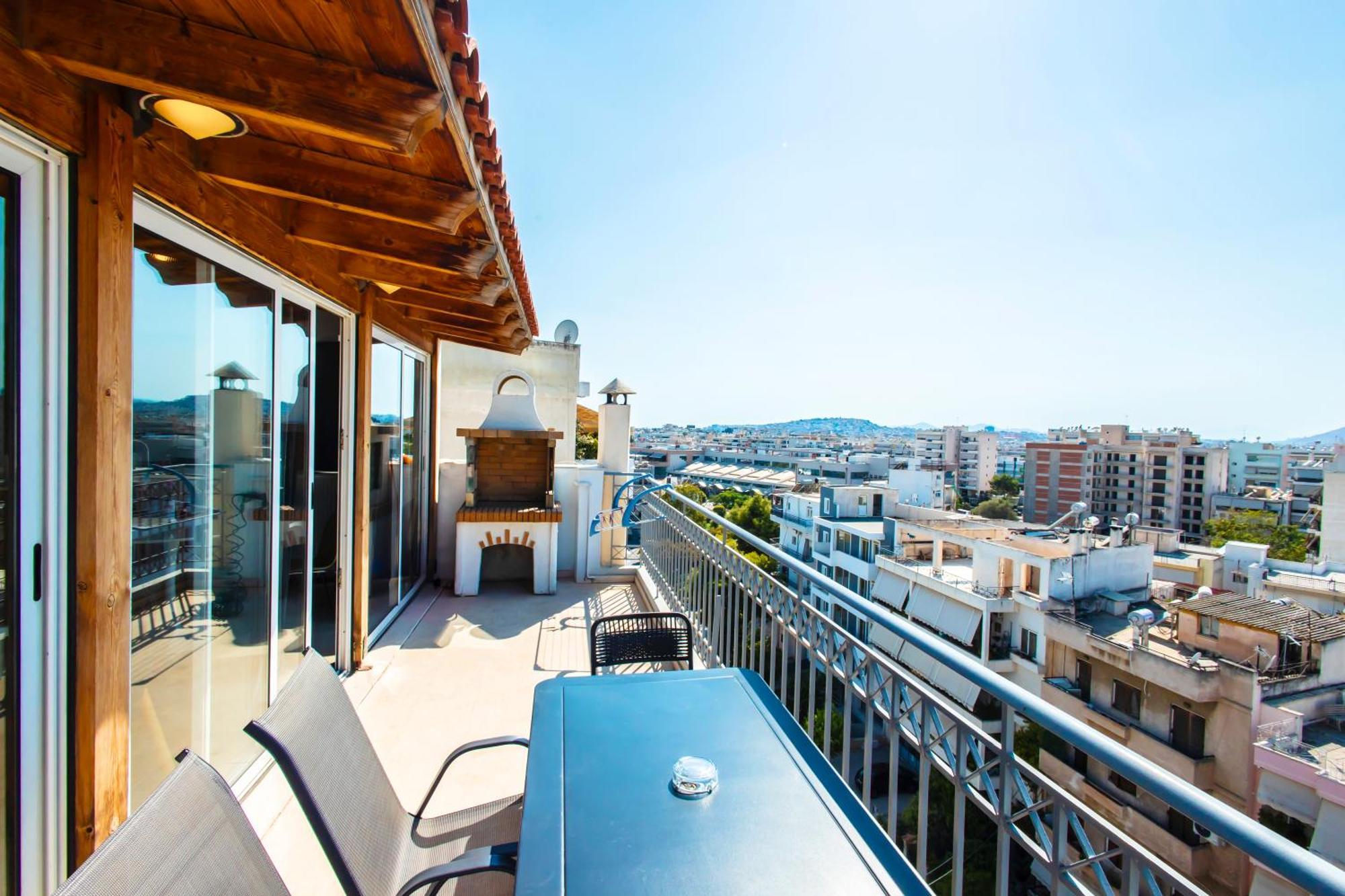 Lis153 By Smart Cozy Suites - Top Floors With Amazing City View - Available 24Hr เอเธนส์ ภายนอก รูปภาพ
